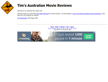 Tablet Screenshot of ozfilms.timchuma.com